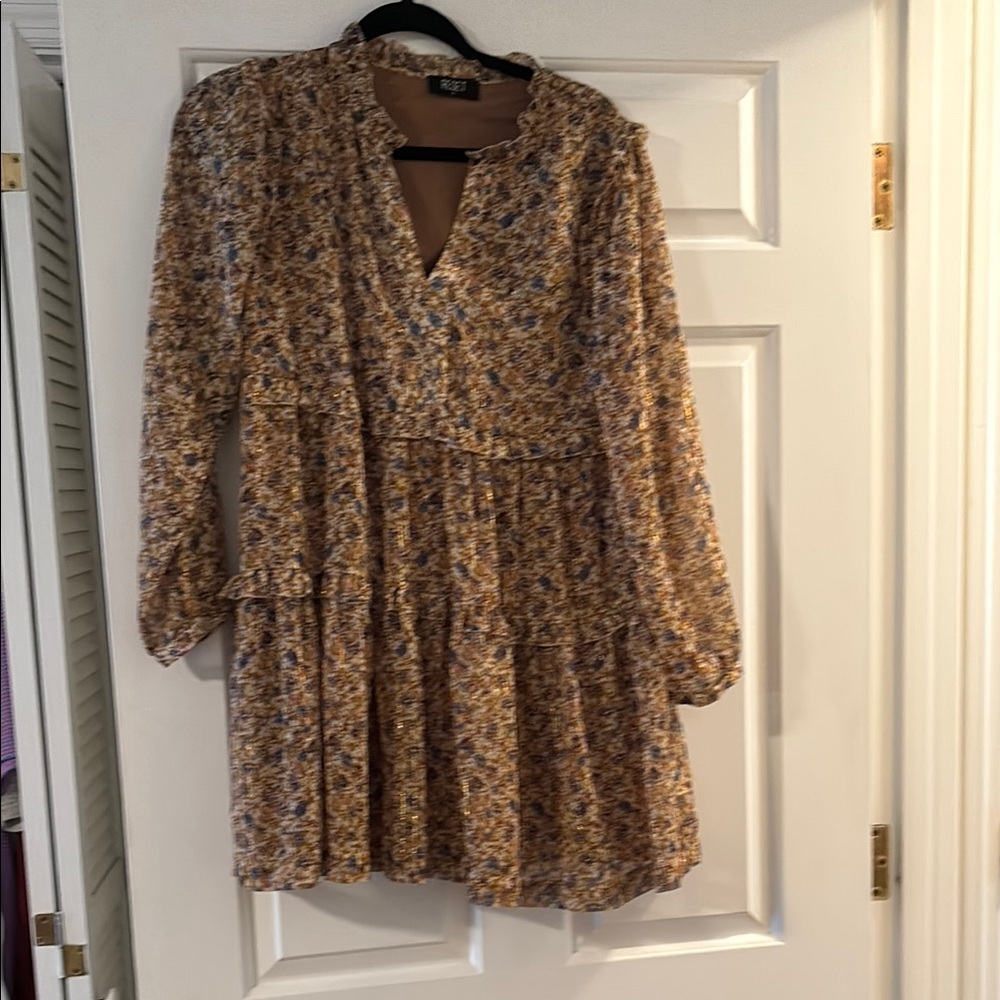 Floral Long Sleeve Dress